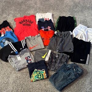 Nike, Under Armor, Adidas, Kids Shirts & Shorts -